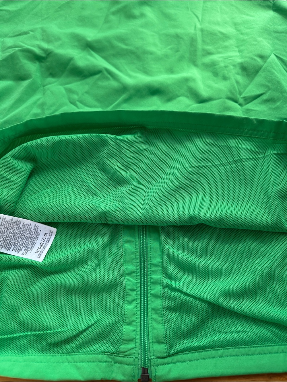 Nike Men’s Full-Zip Windbreaker Jacket Green NWT Size XL running - Picture 9 of 9